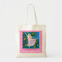 Your Dancer's First Nutcracker Clara Tote Bags