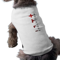 Your Dog is the product of evolution pet clothing by ThinkAtheist Your Dog is the product of evolution pet clothing