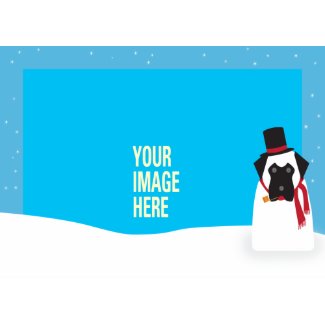 YOUR DOG Snowdog Card card