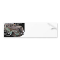 Your dream car bumper sticker