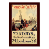 "Your Duty" - 2nd Liberty Loan (border) posters