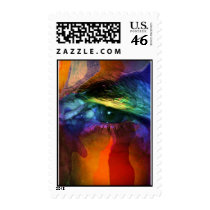 Your eye can't lie postage by nefera Your eye can't lie postage