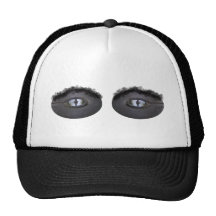 Your eyes are like pools... mesh hats