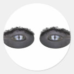 Your eyes are like pools... round stickers