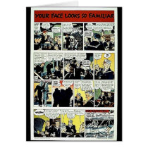 Your Face Looks So Familiar cards by ww2posters Your Face Looks So Familiar cards