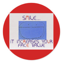 Your Face Value stickers by SassyStickerStore Your Face Value stickers