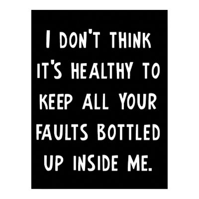Your Faults Funny Poster by FunnyBusiness