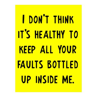 Your Faults Funny Poster by FunnyBusiness