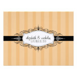 YOUR Favorite Color: Chic Deco Wedding Invitation