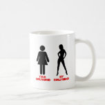 Your Girlfriend. My Girlfriend (2) Coffee Mug