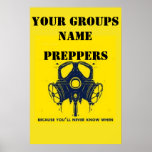 YOUR GROUPS NAME POSTER