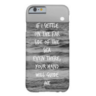 Your Hand will guide me Bible Verse Quote Barely There iPhone 6 Case