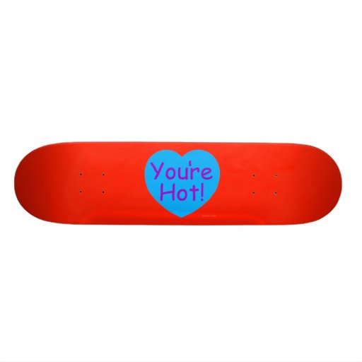 Your Hot Candy Heart Skateboard Zazzle