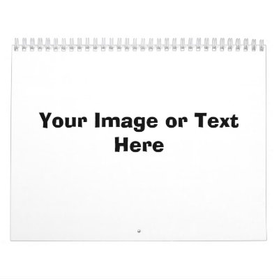 Your Image or Text Here Calendar by AutismZazzle