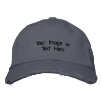 Your Image or Text Here - Customized - Customized embroidered hats