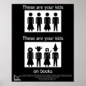 Your Kids On Books Posters