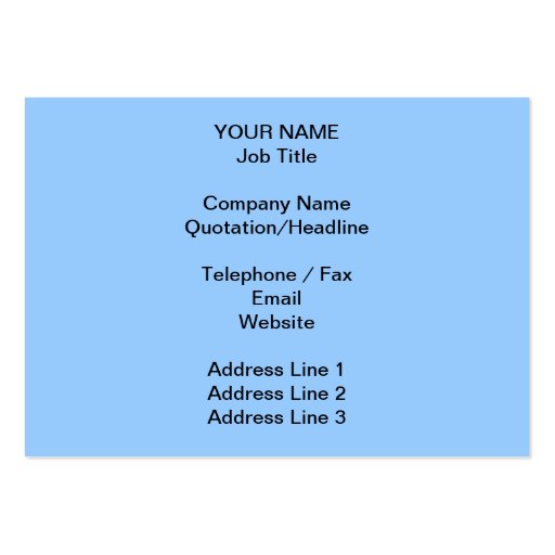 Your Letter. Custom Monogram. Blue Black White. Business Cards (back side)