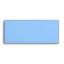 Your Letter. Custom Monogram. Blue Black White. Envelope