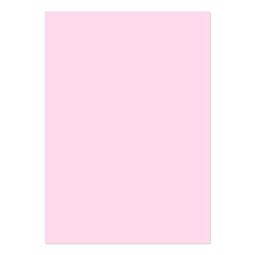 Your Letter. Custom Monogram. Pink Black White Business Card (back side)