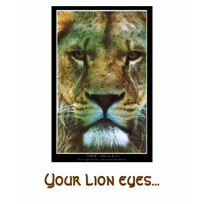 "YOUR LION EYES..." Tops &amp; Tees T-shirt by RavenSpiritPrints
