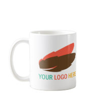 Your logo here business promotional marketing coffee mugs
