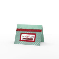 Your Love Invitation Note Card