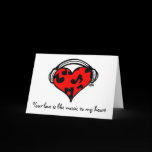 Your love is like music cards