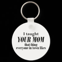 Your Mom - That Thing keychains by melhi_ Your Mom - That Thing keychains