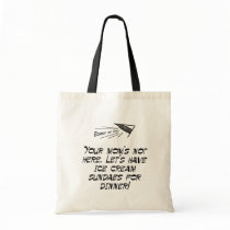 Your Mom's Not Here bags by EchoesofDad Your Mom's Not Here bags