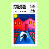 Your My Valentine Postage Stamp