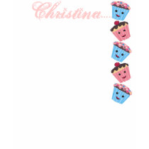 Your Name-Cute Kawaii Cupcakes t-shirts