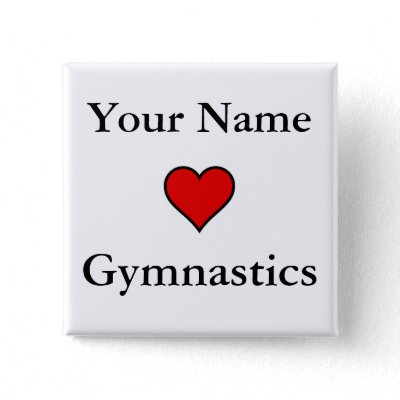 Gymnastics Buttons