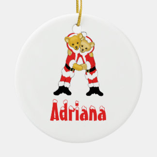 your name here custom letter a teddy bear santas your name here custom letter a teddy bear santas