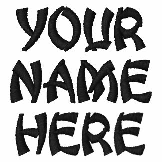 Your name here embroideredshirt