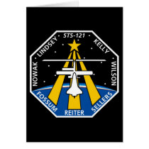 YOUR_NAME_HERE STS-121 Logo cards by ImperfectSense YOUR_NAME_HERE STS-121 Logo cards