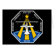 YOUR_NAME_HERE STS-121 Logo cards by ImperfectSense YOUR_NAME_HERE STS-121 Logo cards