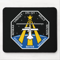 YOUR_NAME_HERE STS-121 Logo mousepads by ImperfectSense YOUR_NAME_HERE STS-121 Logo mousepads