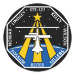 YOUR_NAME_HERE STS-121 Logo stickers