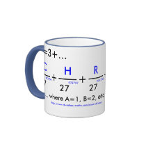 Your name in pi - customizable! mugs