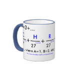 Your name in pi - customizable! mugs