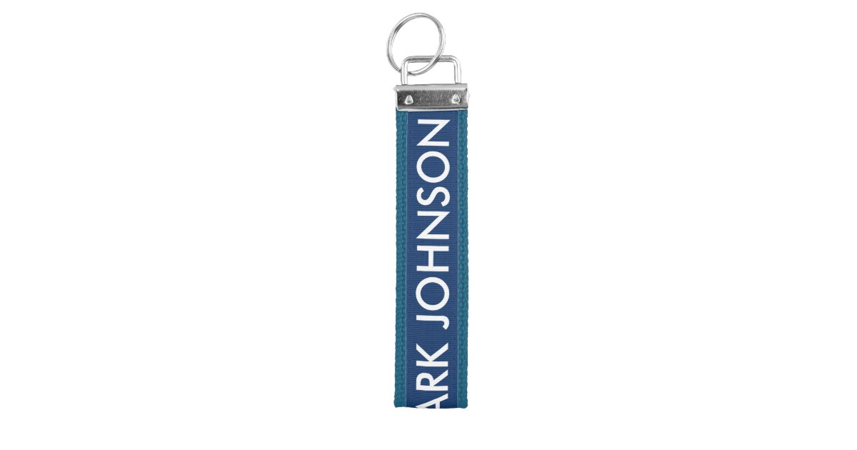 Your Name Wrist Key Chain Zazzle
