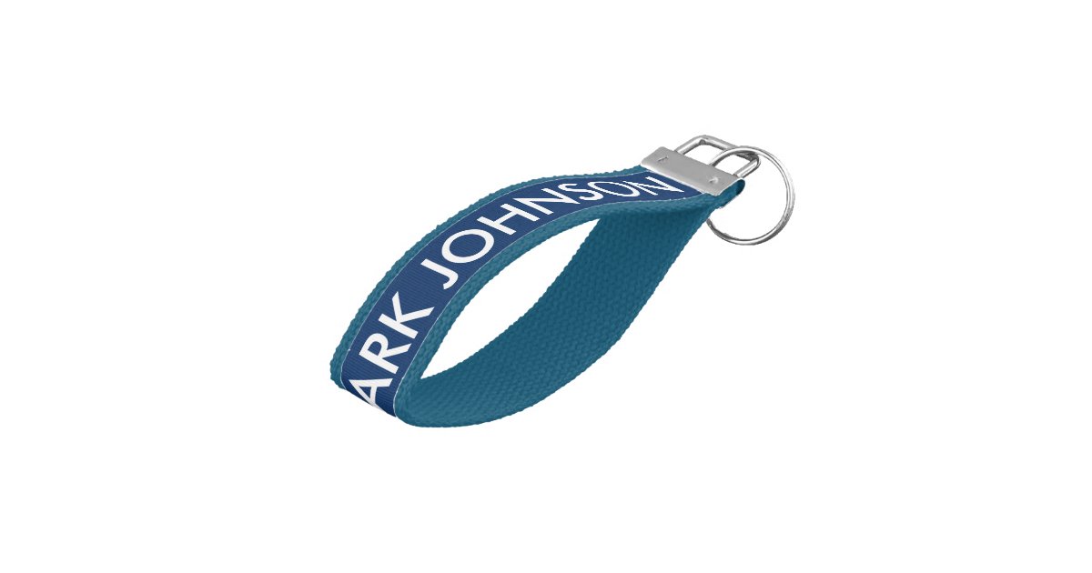 Your Name Wrist Key Chain Zazzle