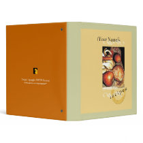 (your name's) RECIPE Autumn Gourds Binder