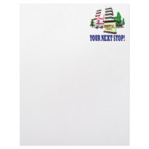 Your Next Stop Personalized Letterhead