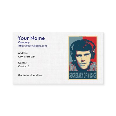 Your Obamicon.Me Business Cards by pastemerch