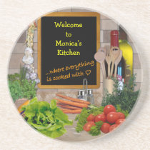 Your personal Kitchen coasters