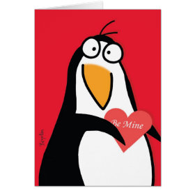 YOUR PERSONAL PENGUIN Valentines by Boynton Greeting Card