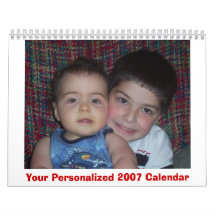 Your Personalized 2007 Calendar