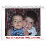 Your Personalized 2007 Calendar