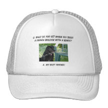 Your Photo Here! My Best Friend French Bulldog Mix Mesh Hat